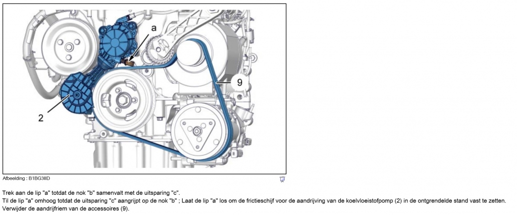 Peugeot 207: Multiriem vervangen/spannen | Problemcar.nl